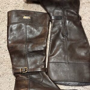 Antonio Melani Brown Leather Boots